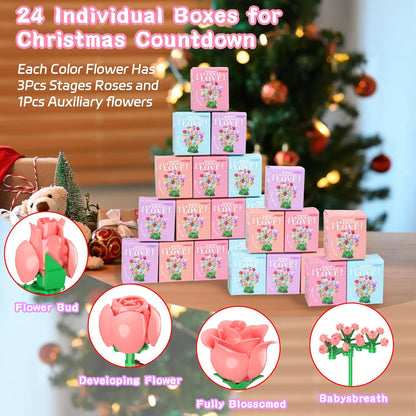 Amora Blocks - 24 day Flower Bouquet Advent Calendar